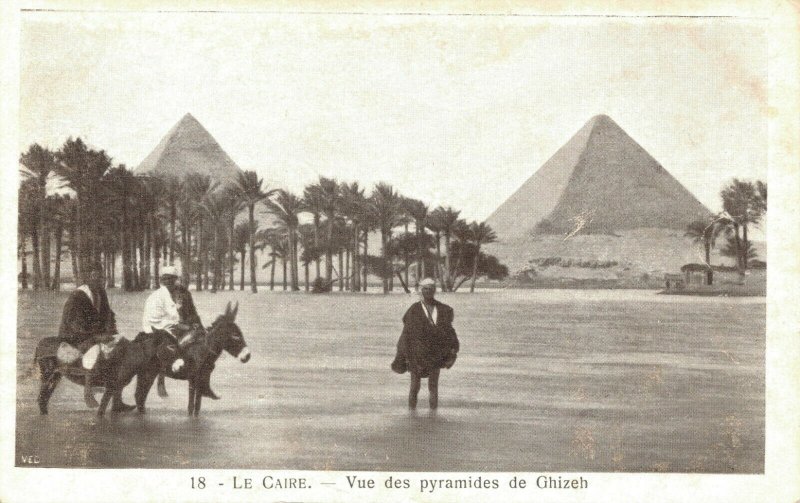 Egypt Le Caire Vue des pyramides de Gizeh 04.03