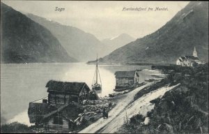 Sogn Norway Norway Fra Mundal c1910 Postcard