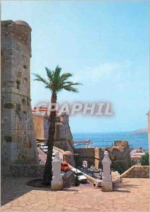 Postcard Modern Peniscola Costa del Azahar vista parcial del castillo cs 64125