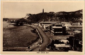 PC POST OFFICE BAY ADEN REAL PHOTO YEMEN (a31985)