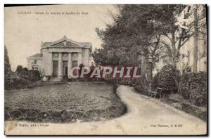 Postcard Cholet Old Palace Of Justice And Jardin Du Mail