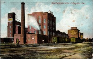 Postcard Rea-Patterson Mills in Coffeyville, Kansas~133266