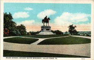 ANTHONY WAYNE MONUMENT VALLEY FORGE PENNSYLVANIA