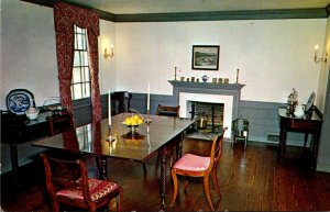 Georgia Savannah Midway Colonial Museum Dining Room Display