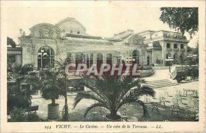 Old Postcard Vichy Casion a corner of the terrace