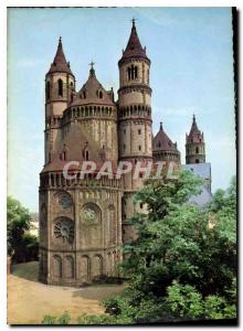 Postcard Modern Worms am Rhein Kaiserdom Westchor