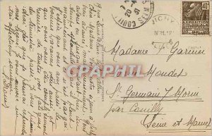 Postcard The Old Vichy Clock Tower