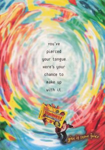 Starburst Sweets Fruit Colour Taste Explosion Advertising Postcard