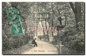 Postcard Ancient Ruins Parc Monceau