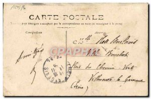 Postcard Old Boat Gymnote Submarine