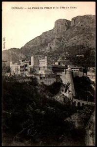 CPA - Monaco - Le Palais du Prince et la TÃªte de Chien