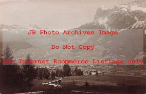 Italy, Cortina d' Ampezzo, RPPC, Tofane Mountain, Photo