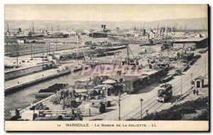 Marseille - The Bassin de la Joliette - Old Postcard