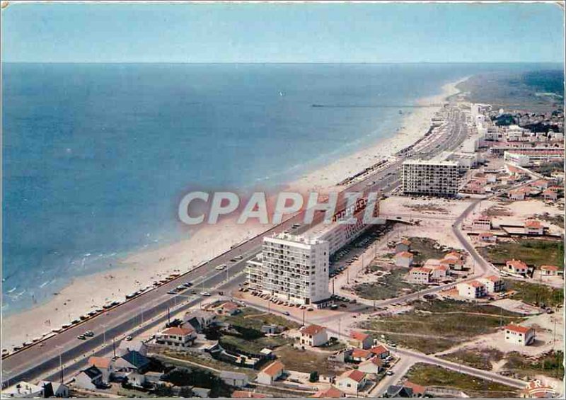 Modern Postcard Saint Jean de Monts (Vendee) The overview PLage