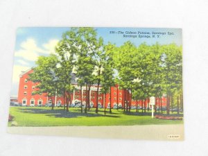 VINTAGE POSTCARD THE GIDEON PUTNAM SPA SARATOGA SPRINGS NEW YORK #335