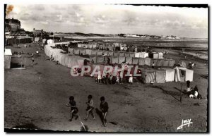 Postcard Modern Saint-Gilles-Croix-de-Vie Beach