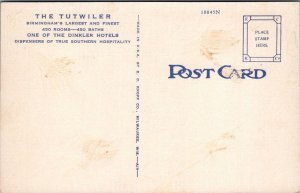 Postcard The Tutwiler Birmingham AL Alabama