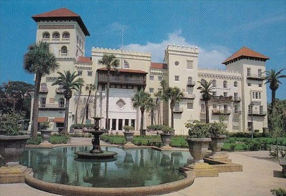 Florida Saint Augustine Saint John's Court House Is The Former Cordova Hotel