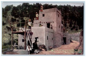 c1910 Indian Pueblo Phantom Canon Ancient Cliff Manitou Colorado CO Postcard 