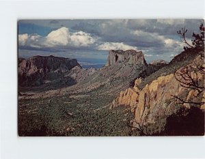 M-211173 In Big Bend National Park the Basin of the Chisos Mountains West Texas