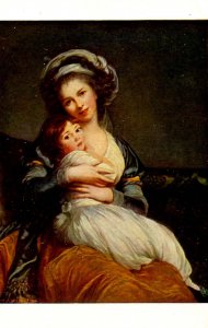 Portrait of Mme Vigee-Lebrun and her Daughter  Artist: Vigee-Lebrun