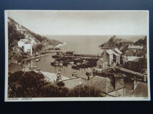 Cornwall POLPERRO Harbour - Old Postcard by Photochrom Co. Ltd