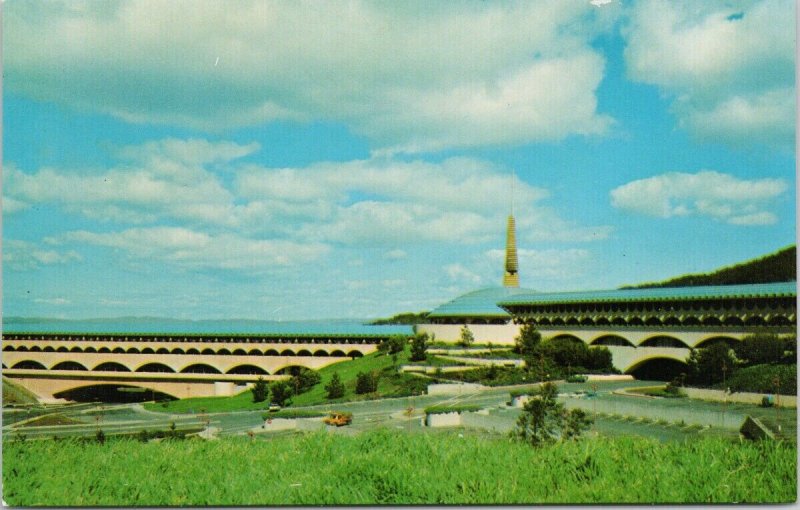 Marin County Civic Center San Rafael CA Frank Lloyd Wright Postcard F65