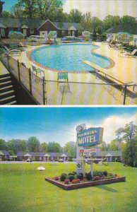 Maryland Baltimore Hawkins Motel Swimming Pool