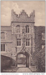 England Cambridge Jesus College Great Gate