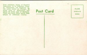 Postcard Hoard's Dairyman Farm in Fort Atkinson, Wisconsin~136595