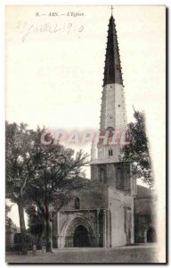 Ars - The Church - Old Postcard