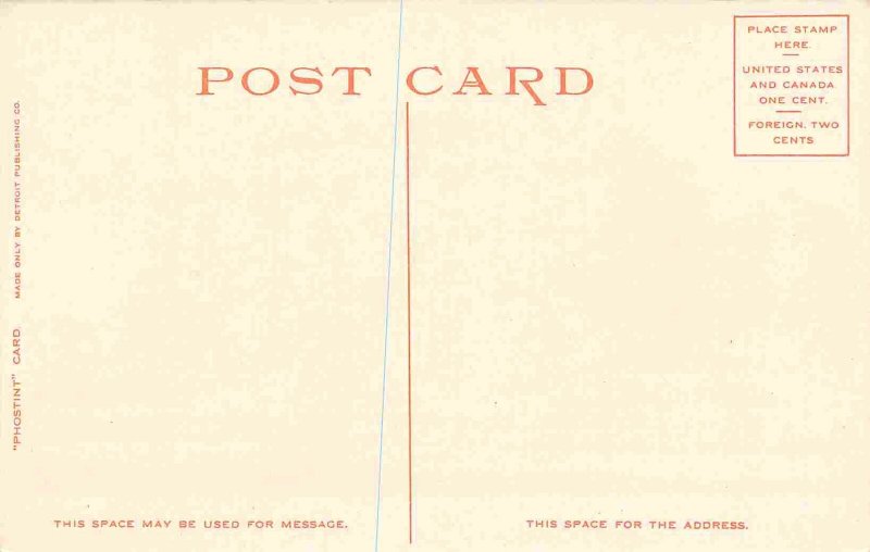 West Hotel Minneapolis Minnesota 1910c Phostint postcard