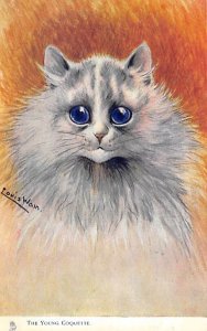 The Young Coquette Artist Louis Wain unused 