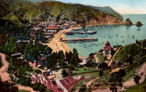 Catalina, California - The Amphitheatre on Avalon - c1910 - Vintage Postcard