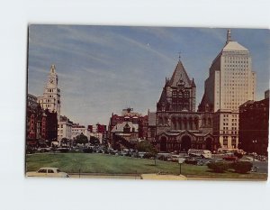 Postcard Copley Square Boston Massachusetts USA