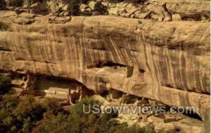 Fire Temple and New Fire House - Mesa Verde Park, Colorado CO