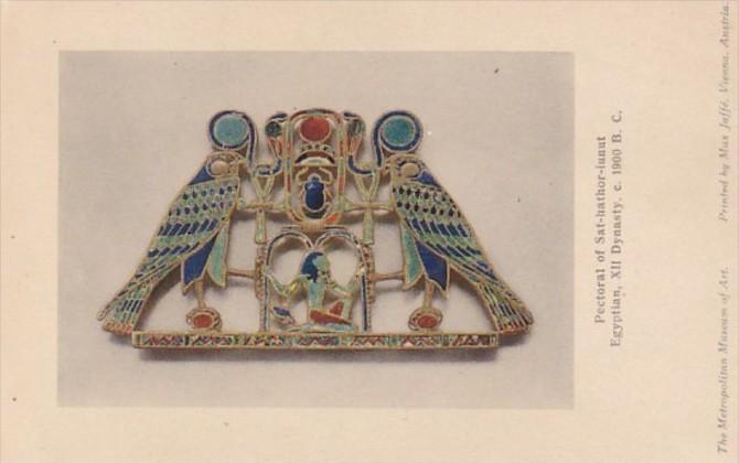 Pectoral Of Sat-hathor-iunut Egyptian XII Dynasty 1900 B C Metropolitan Museu...