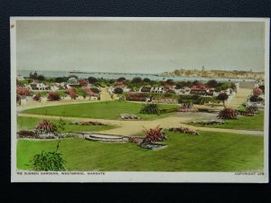 Kent MARGATE The Sunken Garden WESTBROOK c1940's Postcard by A.H.& S. LP8