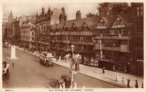 uk32698 old staple inn holborn london real photo uk