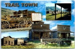 Postcard - Trail Town - Cody, Wyoming