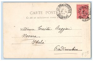 Cote d'Or Bourgogne-Franche-Comté France Postcard Mont St-Jean Castle c1905