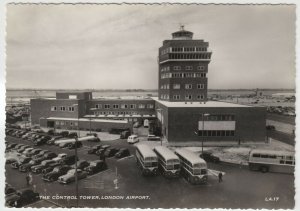 The Control Tower, London Airport RP PPC, Heathrow, 1959, TO E Chant, Colchesteo