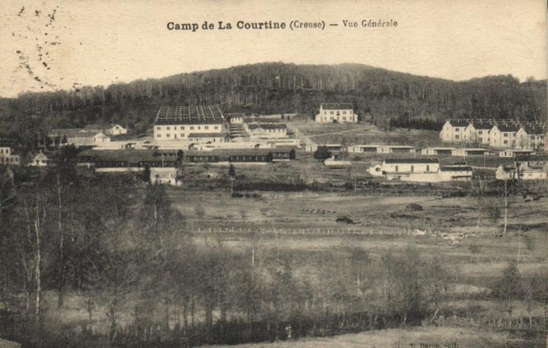 CPA Militaire (Dep.23) Camp de La COURTINE - Vue Générale (92063)