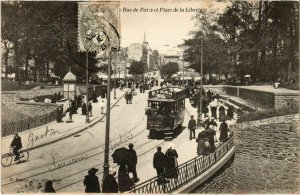 CPA Brest - Rue de Paris et Place de la Liberte (1034016)