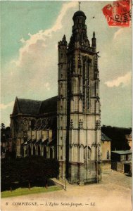 CPA Compiegne- Eglise Saint Jacques FRANCE (1008840)