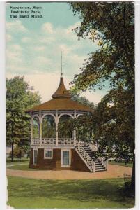 Institute Park & Band Stand, Worcester MA