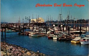 Charleston Boat Basin Oregon Postcard PC268