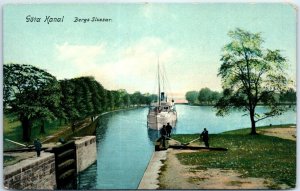 Postcard - Göta Canal, Bergs Slussar - Sweden
