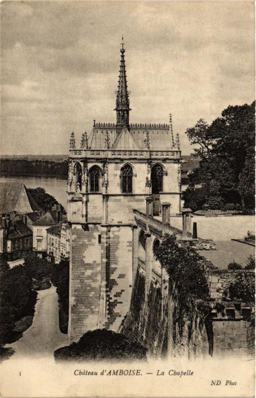 CPA Chateau d'AMBOISE - La Chapelle (279611)