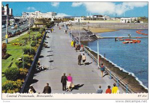 Central Promenade, Boats, Morecambe (Lancashire), England, UK, 1940-1960s